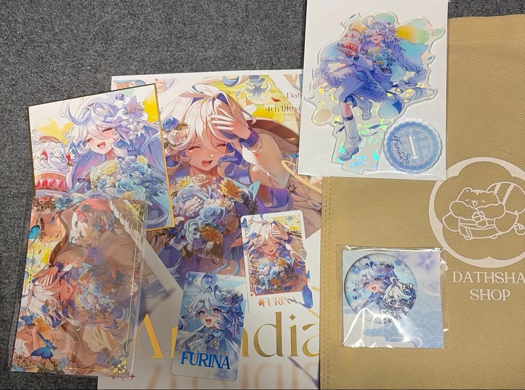 C107 コミケ　datsha shop 原神　フリーナ　7点セット