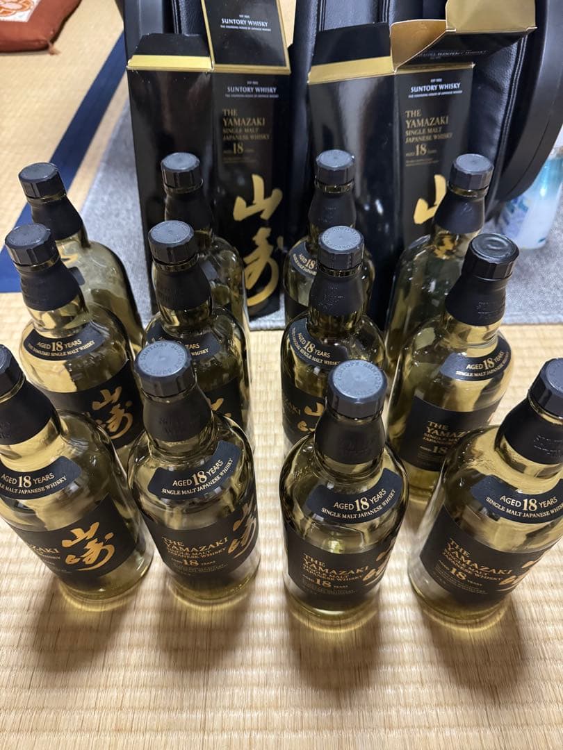 山崎18年　空瓶12本　　z