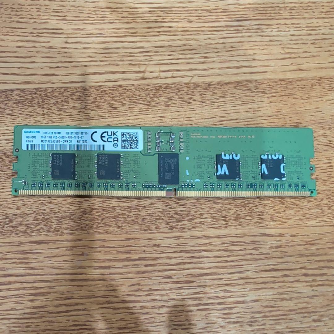 Samsung DDR5 16GB メモリ M321R2G3AB8-CK
