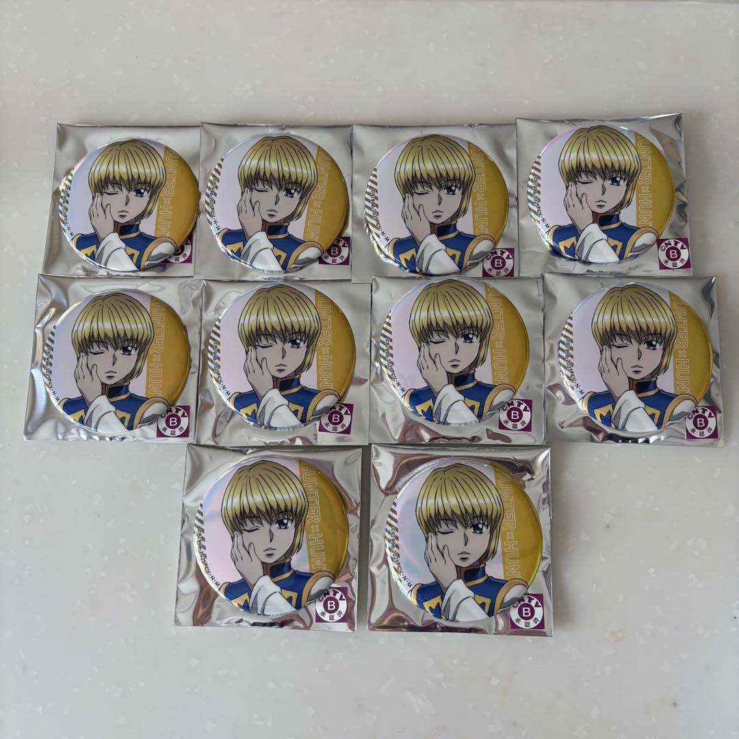 HUNTER×HUNTER クラピカ 缶バッジ POPUP マルイ