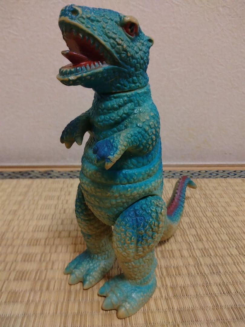 マルサン　ソフビ　ゴロザウルス　当時物　ゴジラ　ブルマァク　東宝