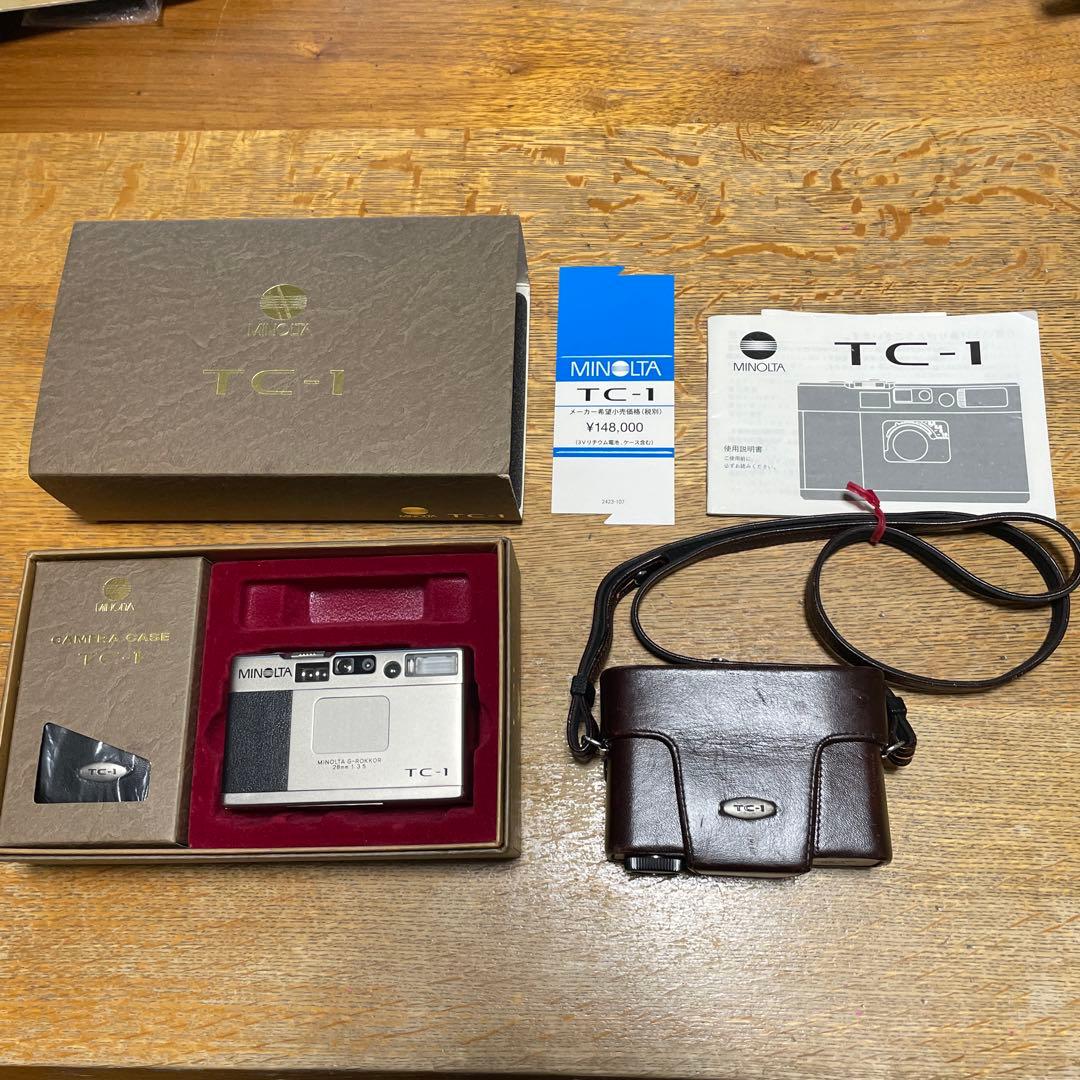MINOLTAミノルタTC-1、元箱付、別売りケース付き