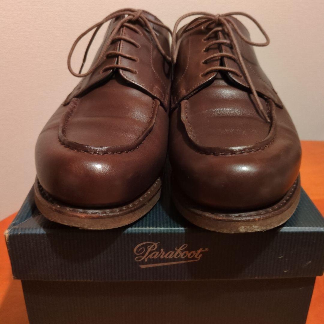 パラブーツ　シャンボード　7F　ダークブラウン