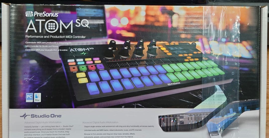 ■■PRESONUS ATOM SQ DAWコントローラー