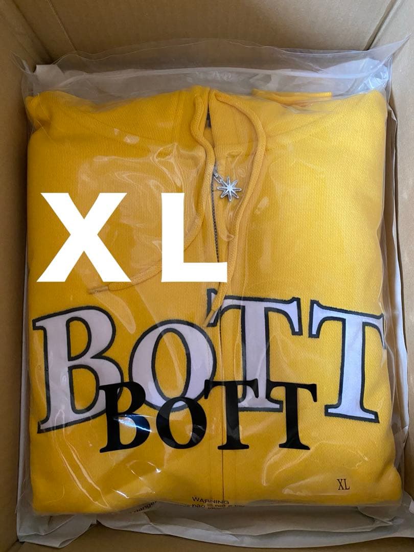 BOTT ボット OG Logo Zip Hoodie