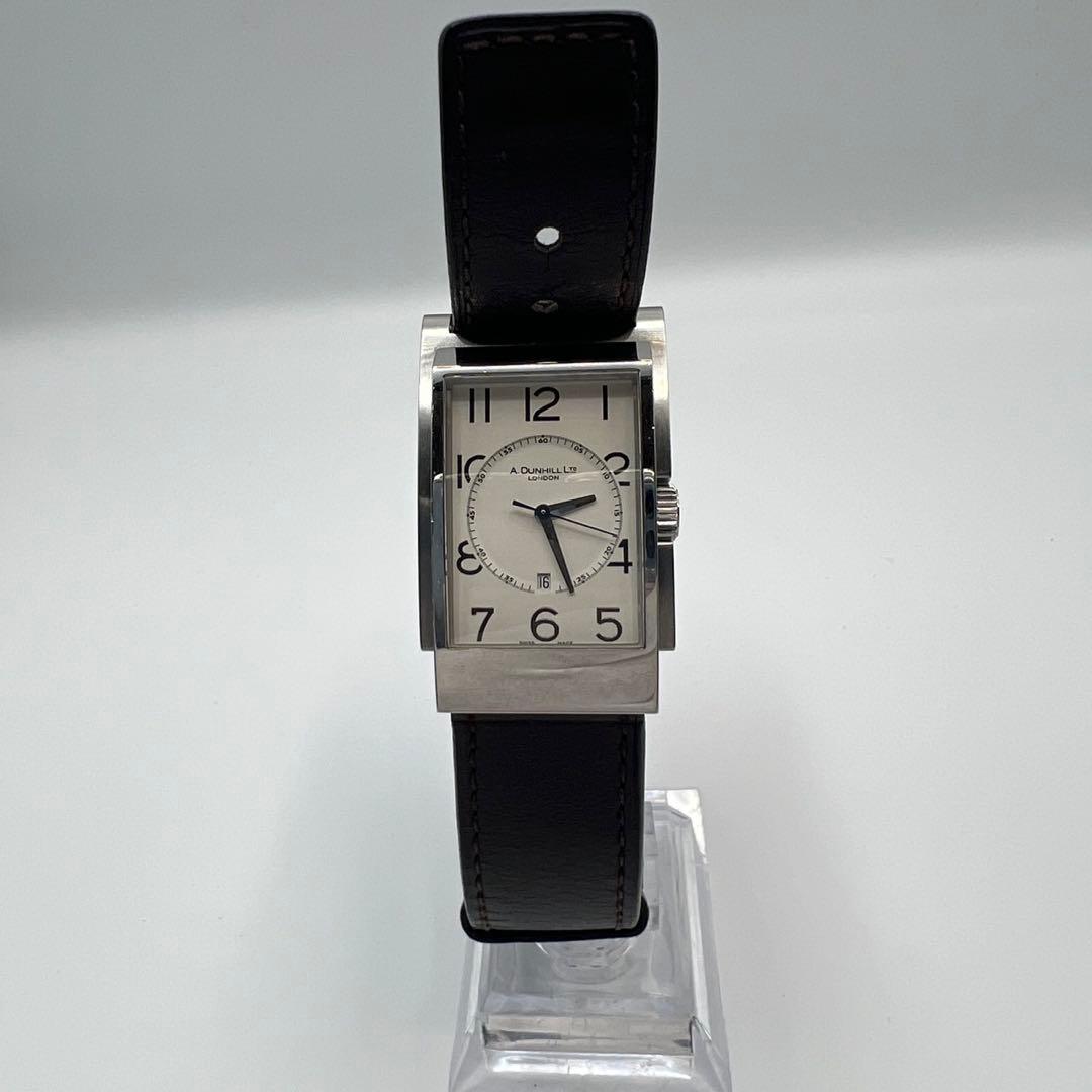ダンヒル 腕時計 クォーツ シルバー