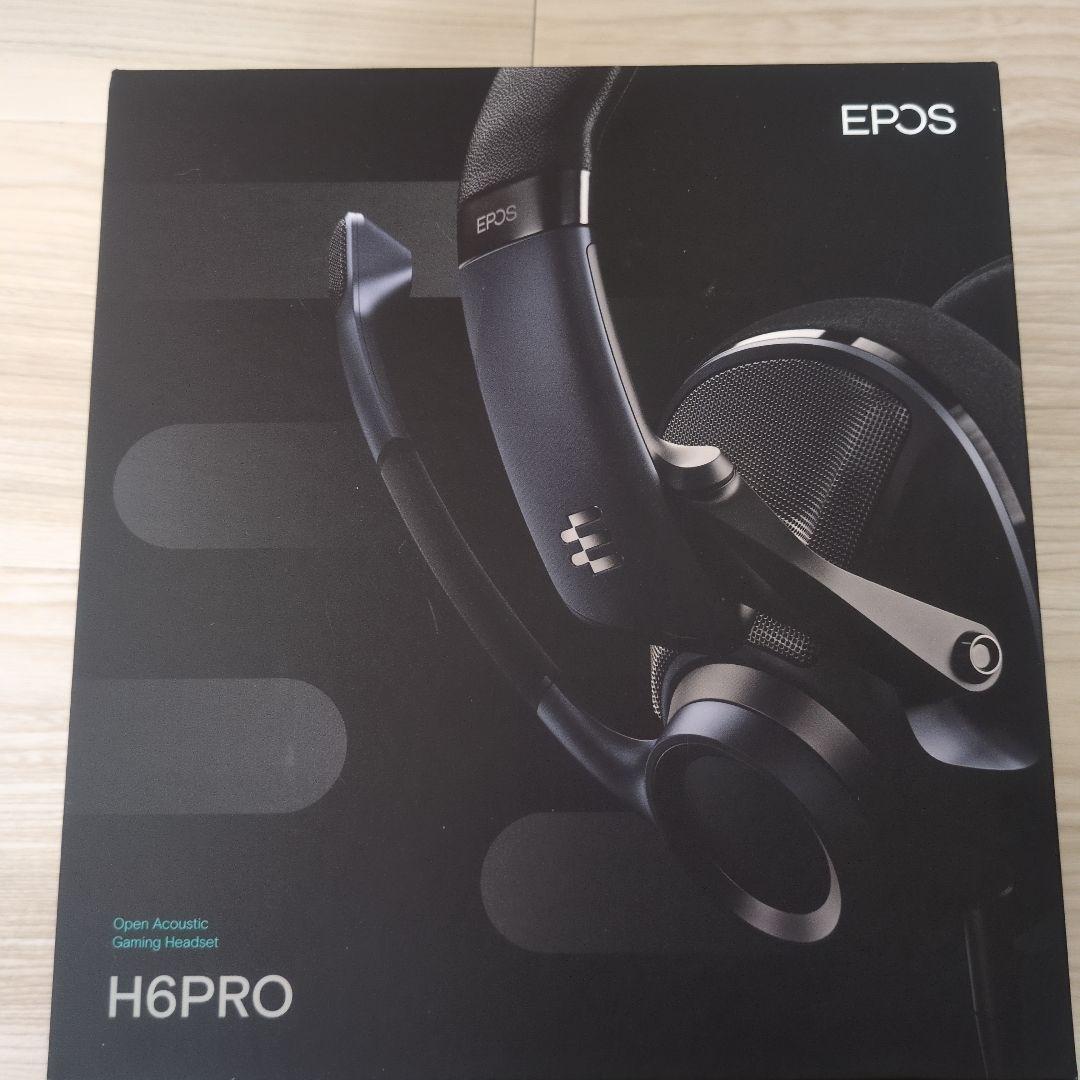 EPOS H6Pro ゲーミングヘッドセット 有線 密閉型 セブリングブラック
