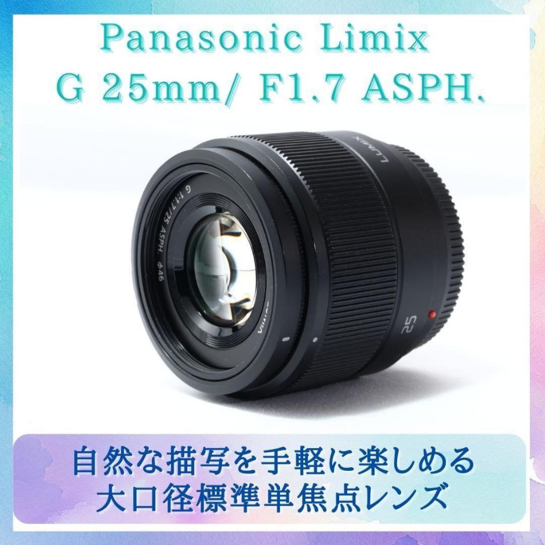 Panasonic Lumix G 25mm/ F1.7 ASPH 単焦点レンズ