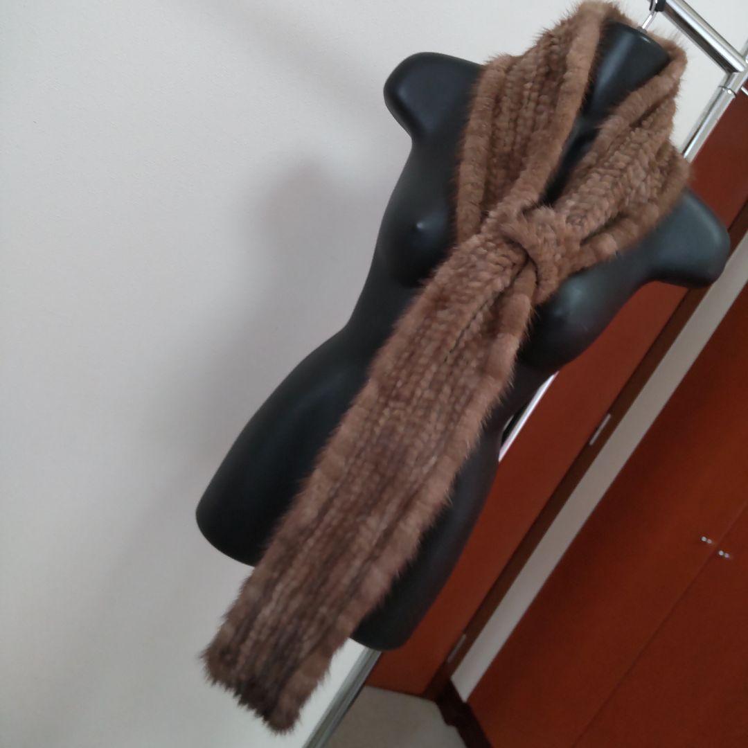 ♥️セール♥️未使用保管品☆毛皮の王様セーブルロング178cmマフラー