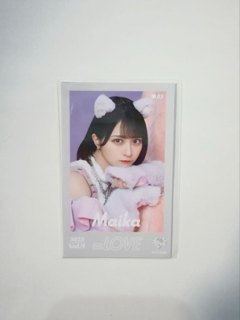 イコラブ 佐々木舞香 ミニフォト レア 猫衣装