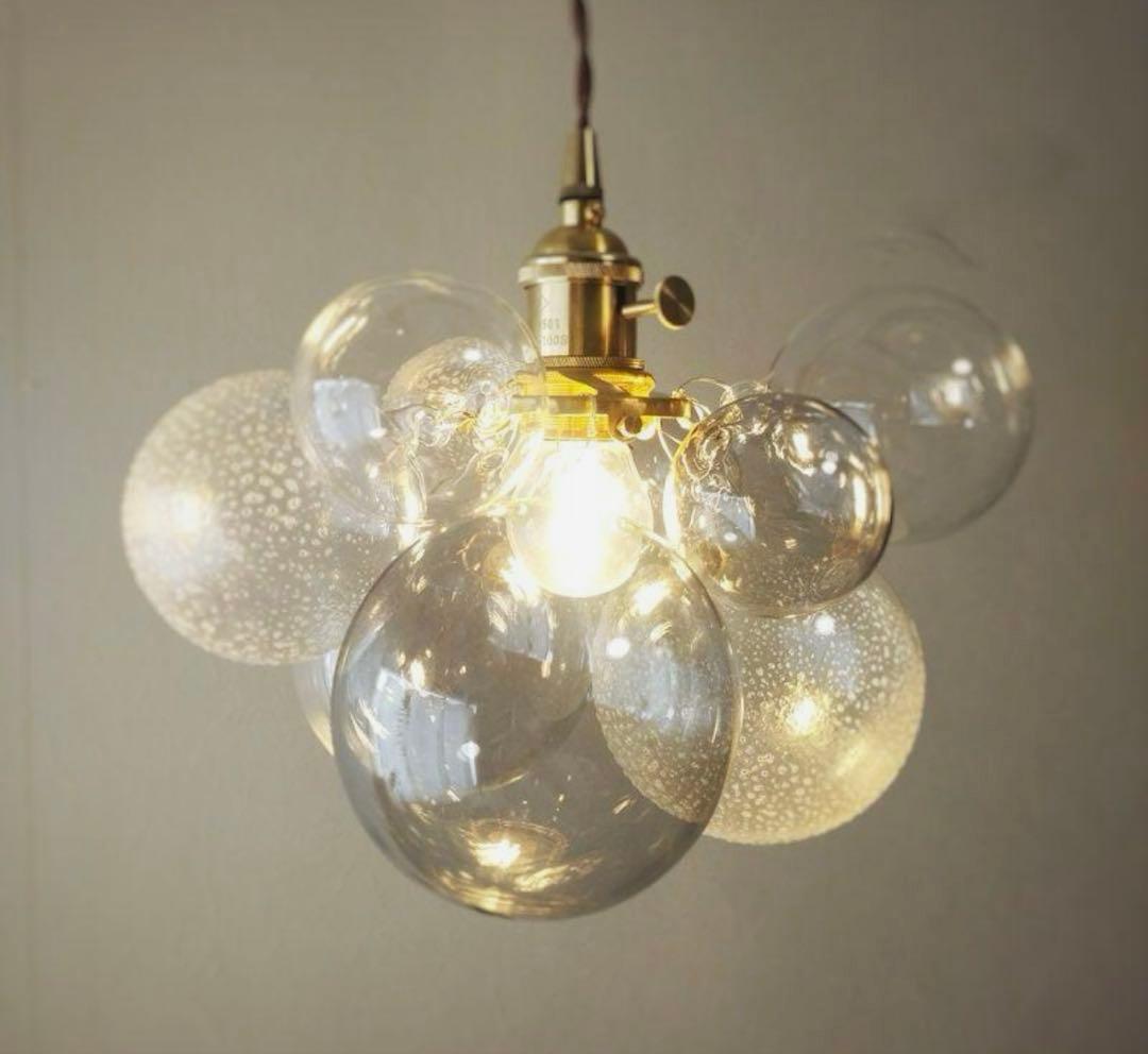バブルガラスペンダントライトバブルガラスシャンデリアペンダントランプ