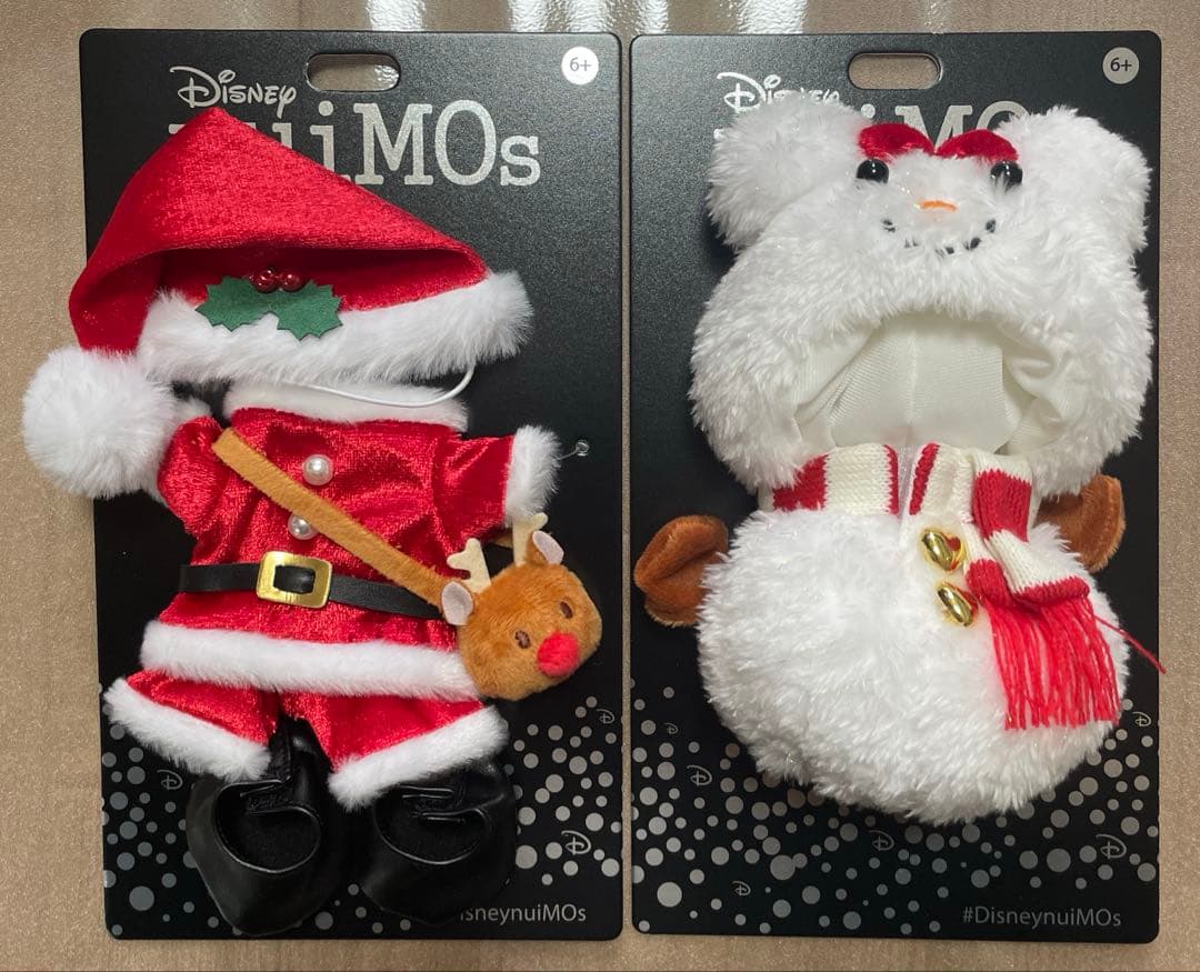 nuiMOs ぬいもーず コスチューム サンタクロース 雪だるまセット