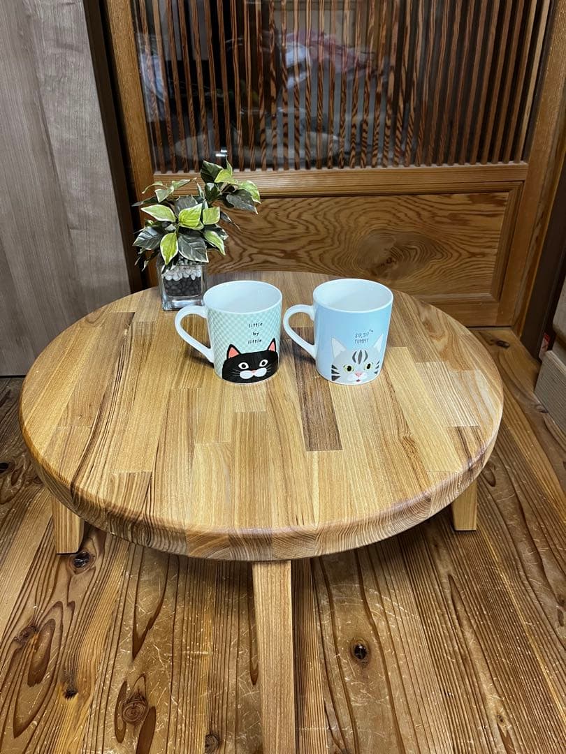 丸型テーブル　ちゃぶ台
