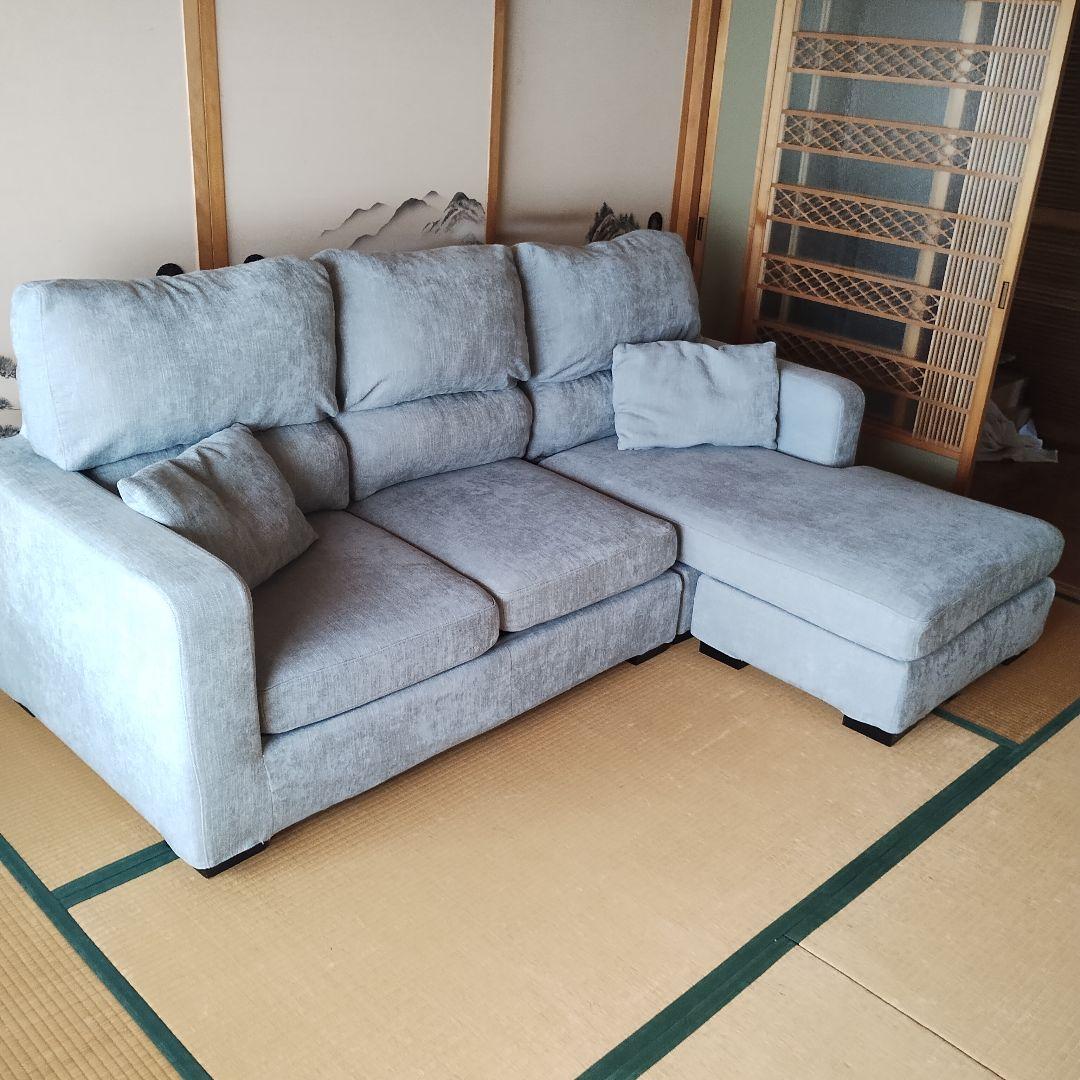 コ*キ様 【青森県三沢市手渡し】関家具 リラックスフォーム カウチソファー