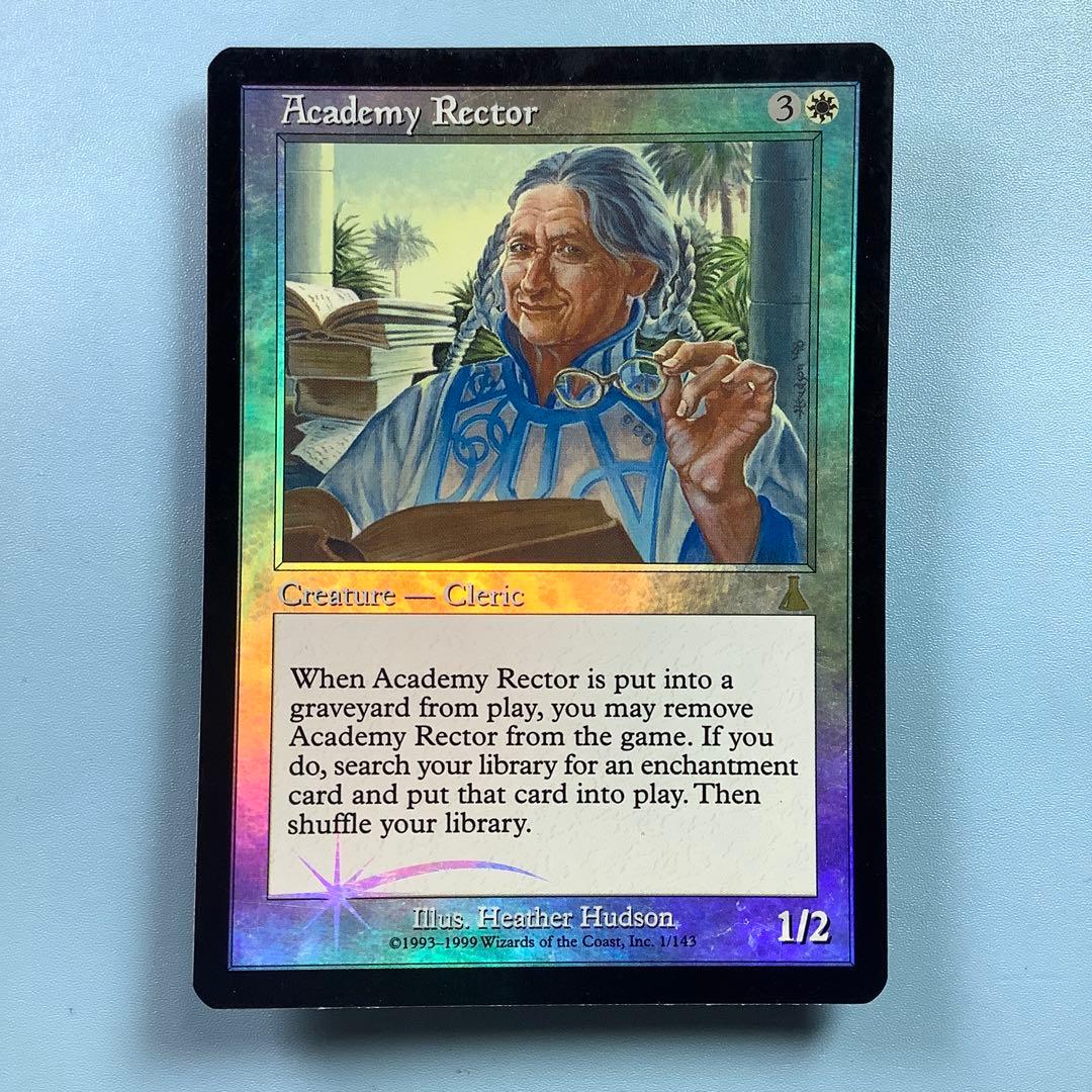 アカデミーの学長/Academy Rector UDS英語foil