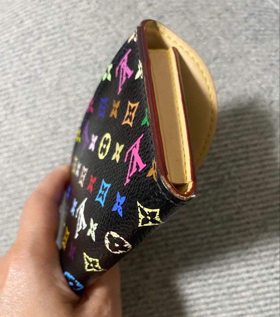 LOUIS VUITTON／ルイヴィトン　マルチカラー　カードケース　財布　美品