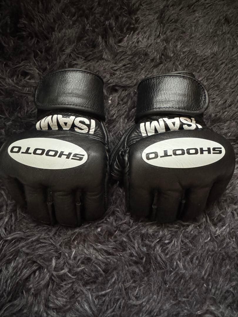 ISAMI 修斗　グローブ　オープンフィンガーグローブ　Sサイズ
