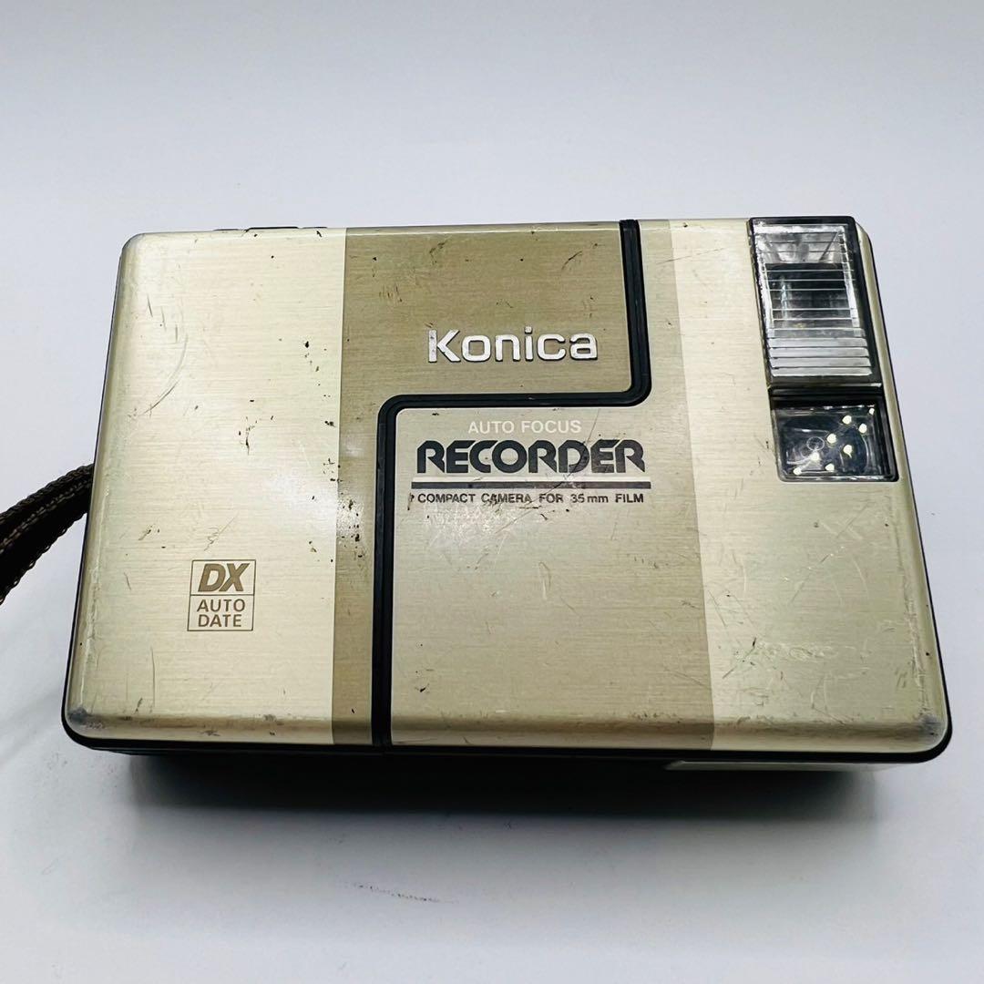 【動作確認済み】Konica RECORDER フィルムカメラ