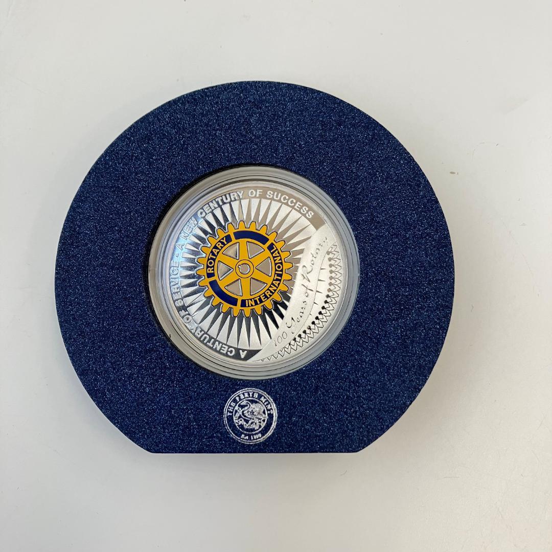 オーストラリア造幣局発行　国際ロータリー100周年記念　2005年