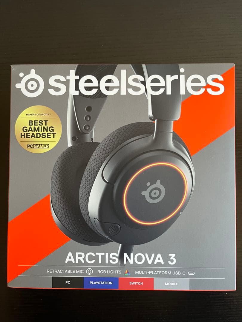 SteelSeries Arctis Nova 3 ゲーミングヘッドセット