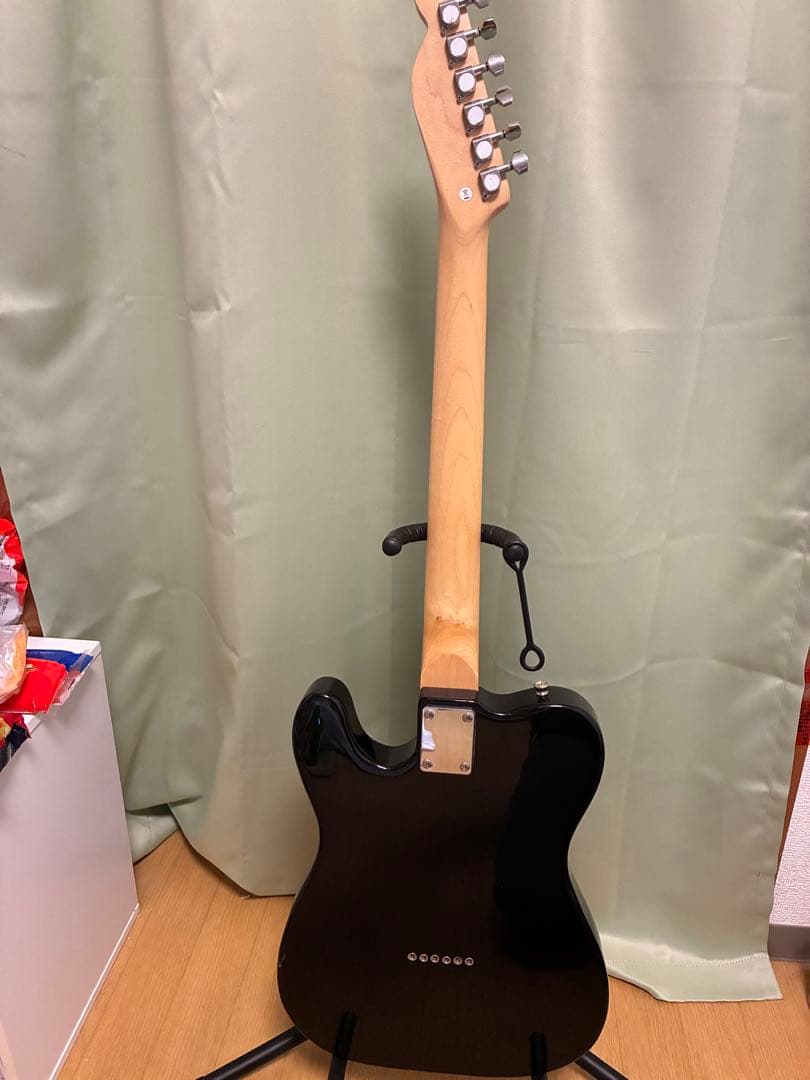 playtechテレキャスタータイプ エレキギター ブラック