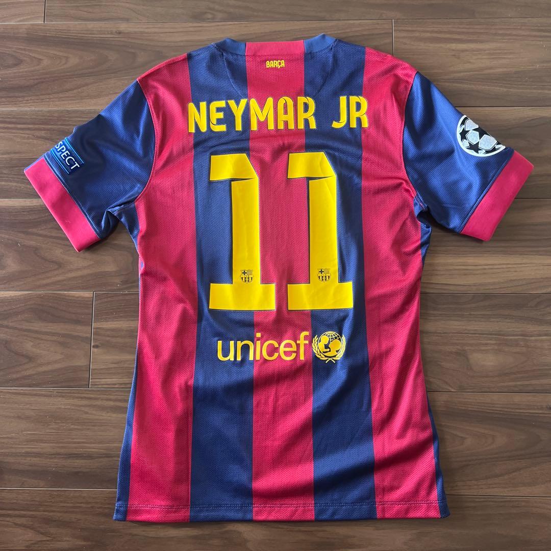 ネイマール選手　バルセロナユニフォーム
