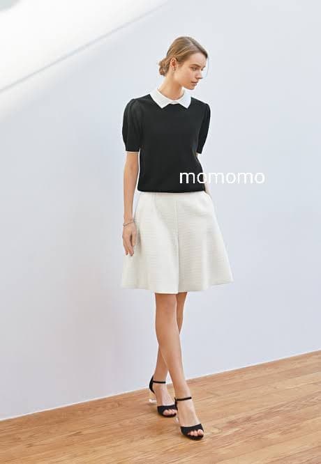 フォクシー　キュロット　ツイード　ほぼ新品です　40　ホワイト