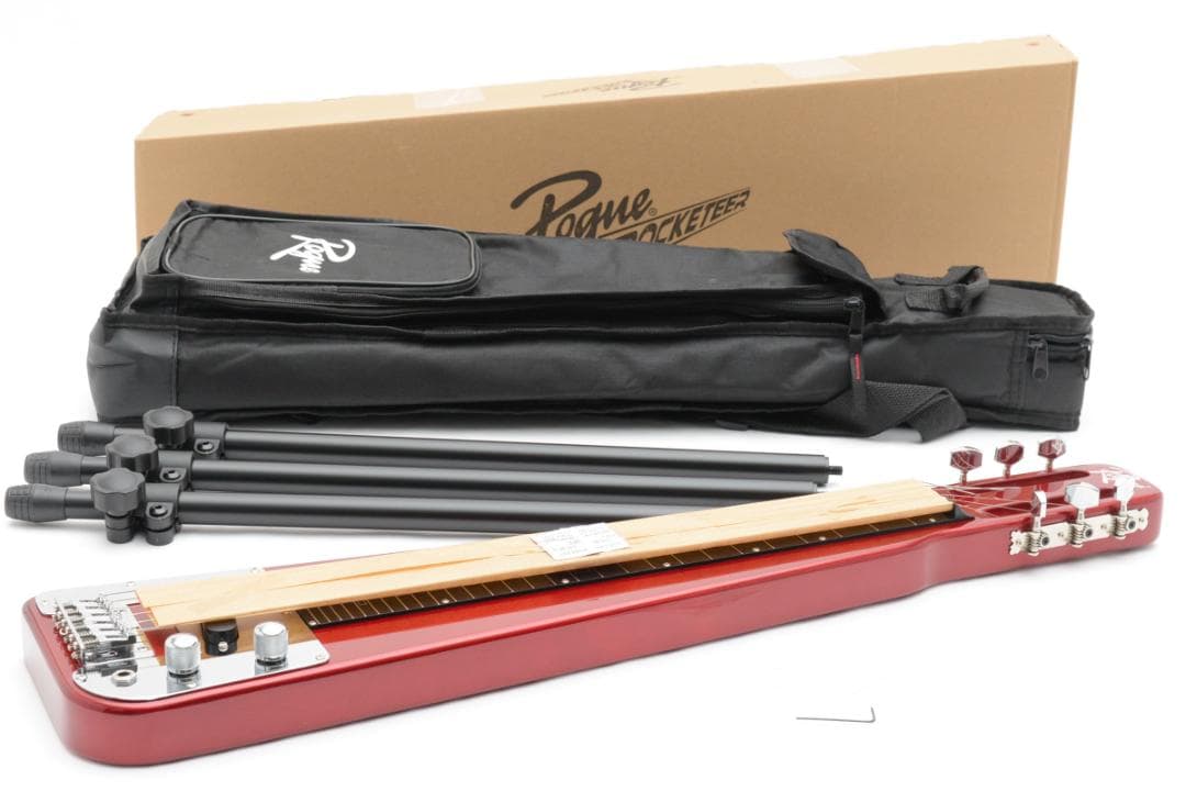 新品 未使用 Rogue RLS-1 Lap Steel Guitar Red