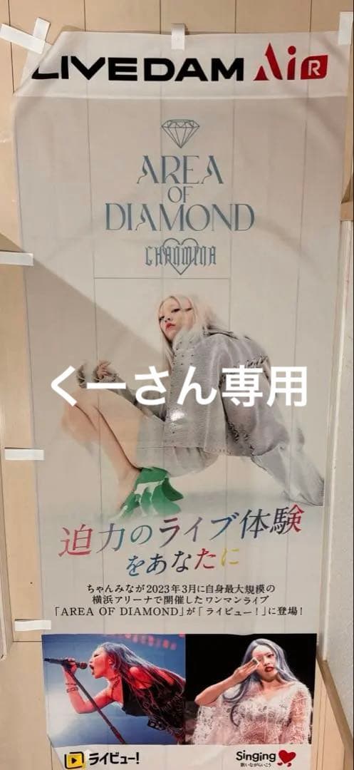 LIVEDAM AREA OF DIAMOND クリアファイル