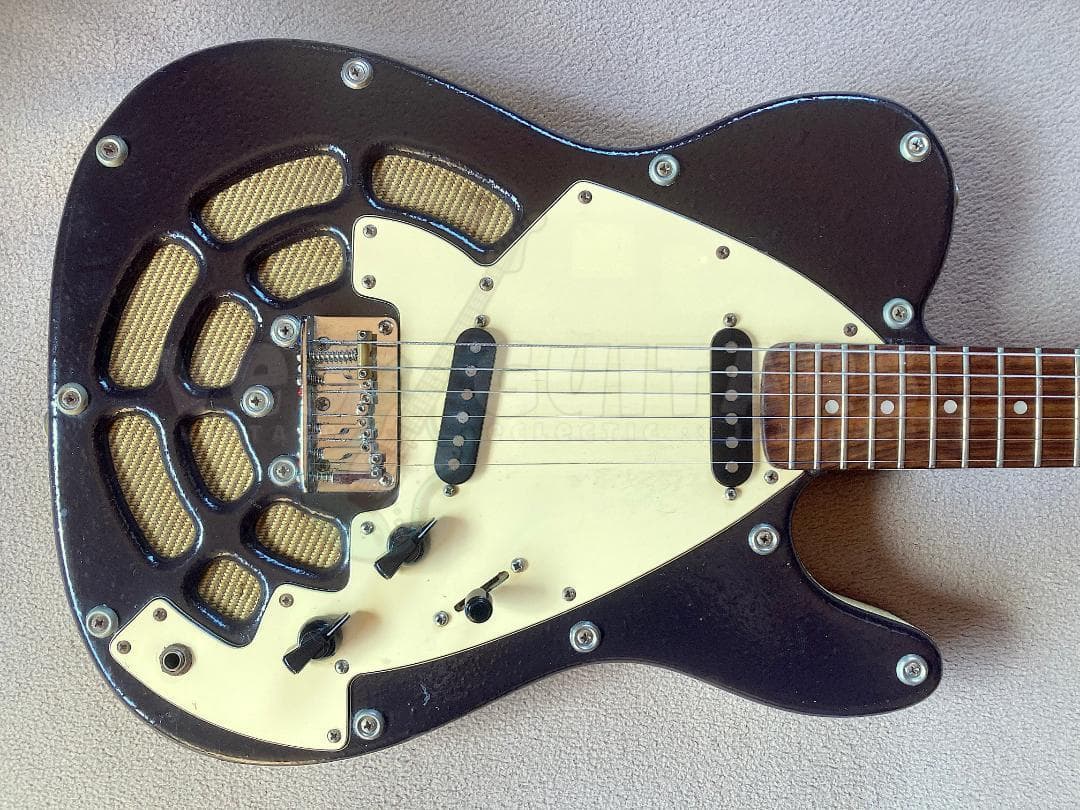 LINDERT LOCOMOTIVE T ブラウンクリーム 1990年代 ギター