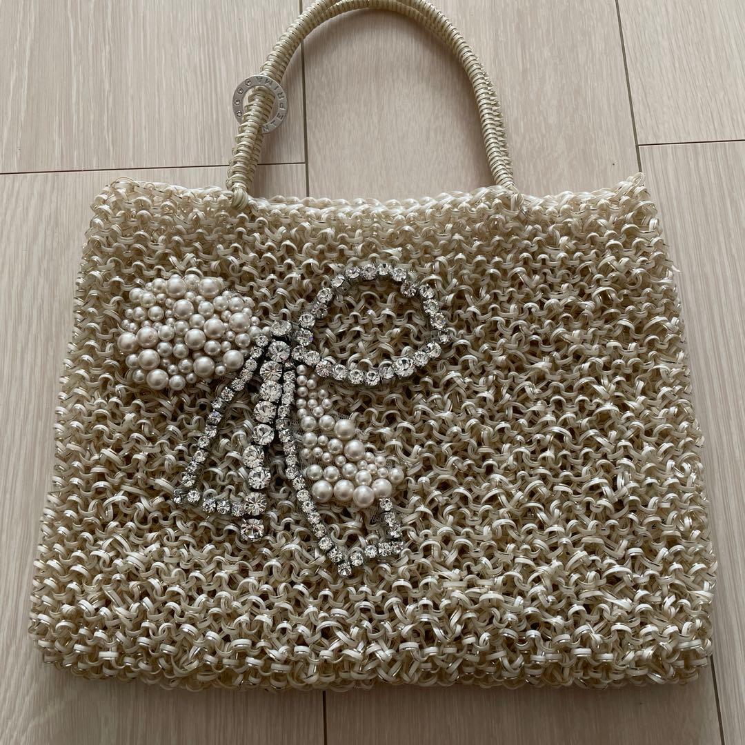 ANTEPRIMA アンテプリマのリボン付ワイヤーバッグ