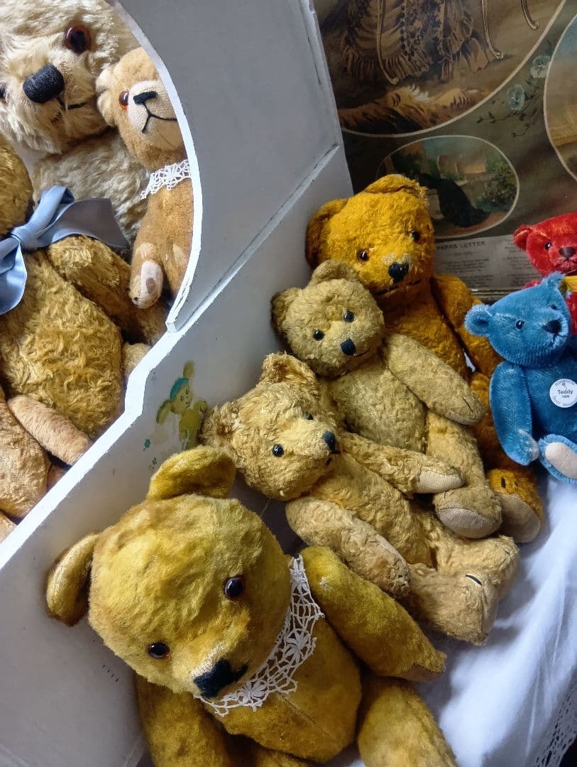 ♥ドイツからやって来た優しいお顔の　アンティーク　テディベア♥