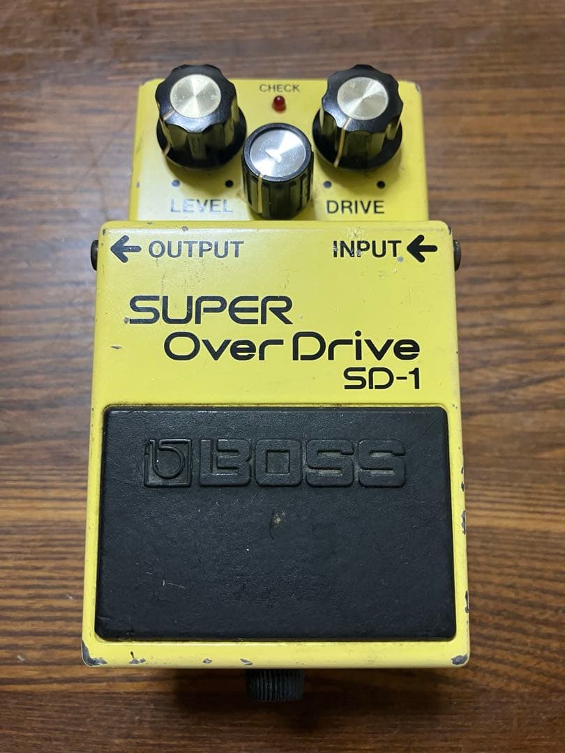 1982年製 BOSS SD-1 JRC4558DD艶あり ACA電源