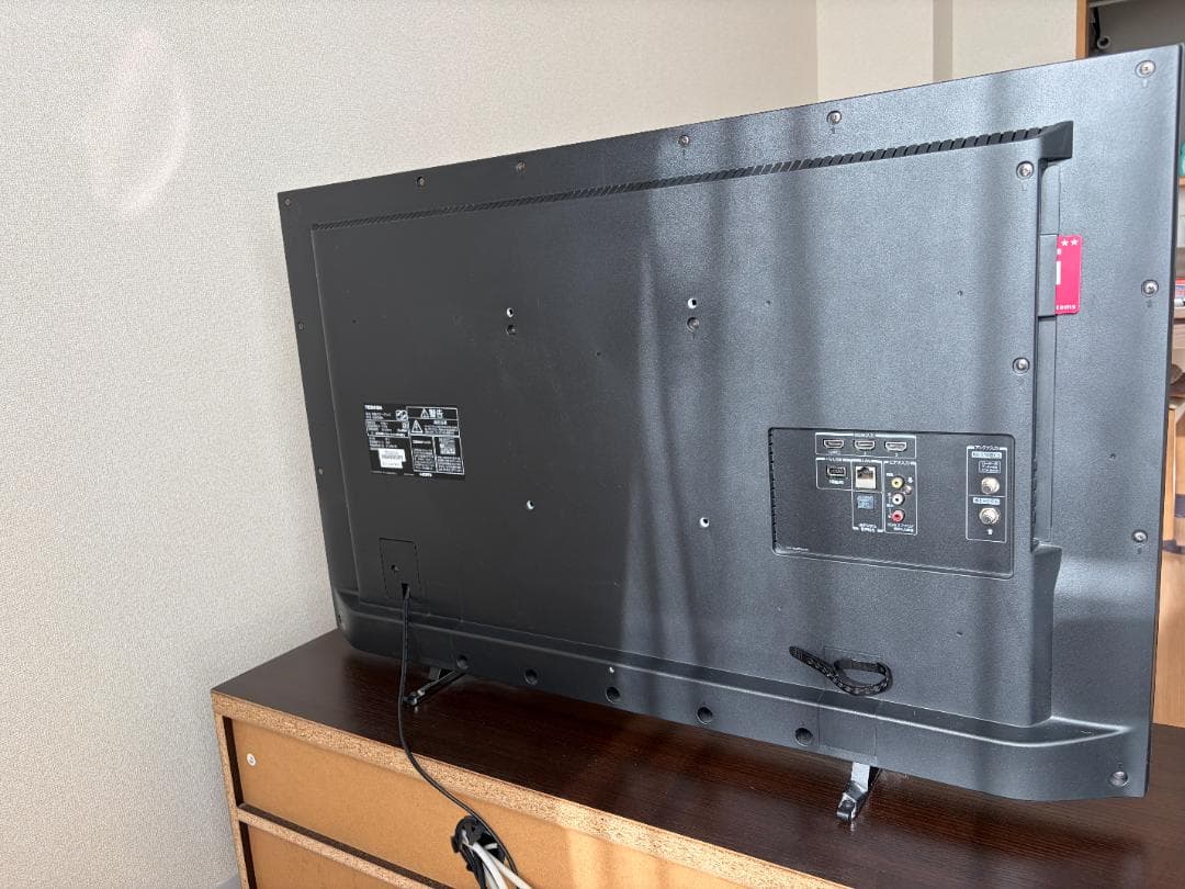 【横線ノイズあり】液晶テレビ40型 TOSHIBA REGZA/2017年製