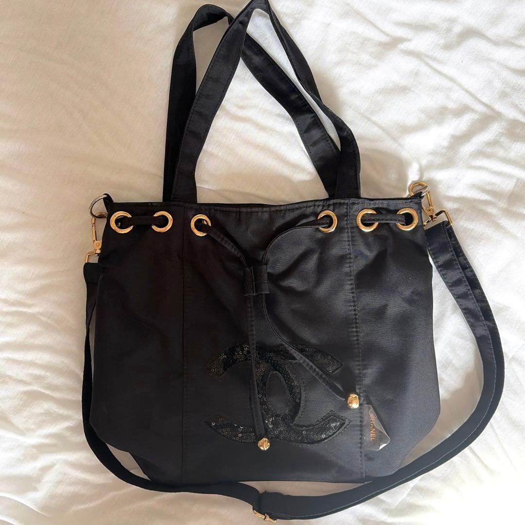 CHANEL シャネル　ノベルティ　ココマーク　ショルダーバック　ハンドバック