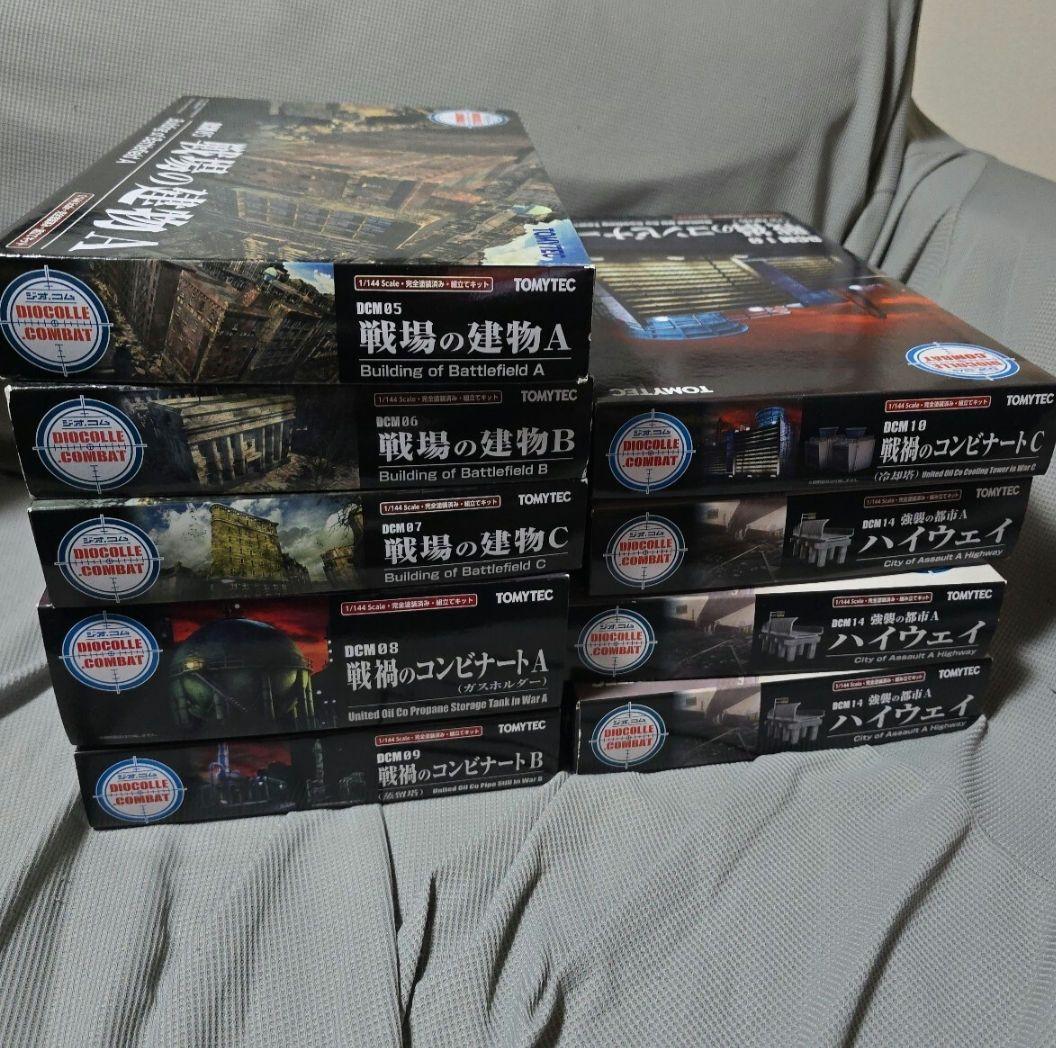 トミーテック 1/144 ジオコレ・コンバットシリーズ 9点セット