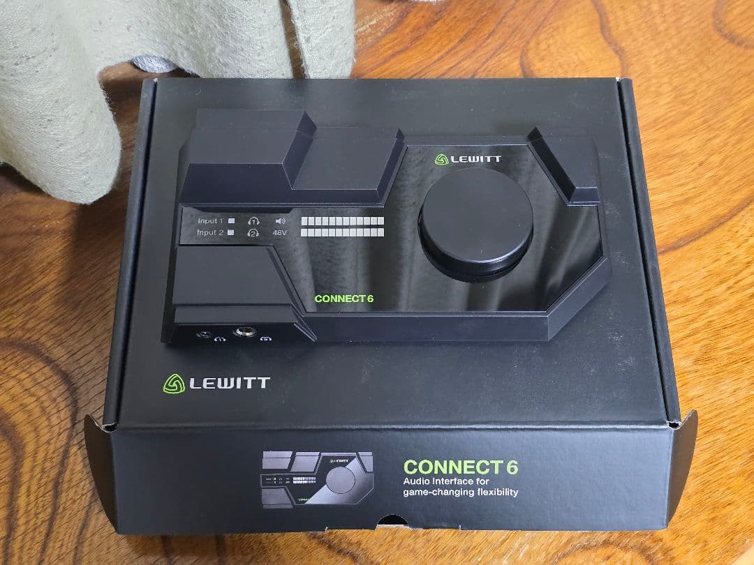 LEWITT CONNECT 6 オーディオインターフェイス