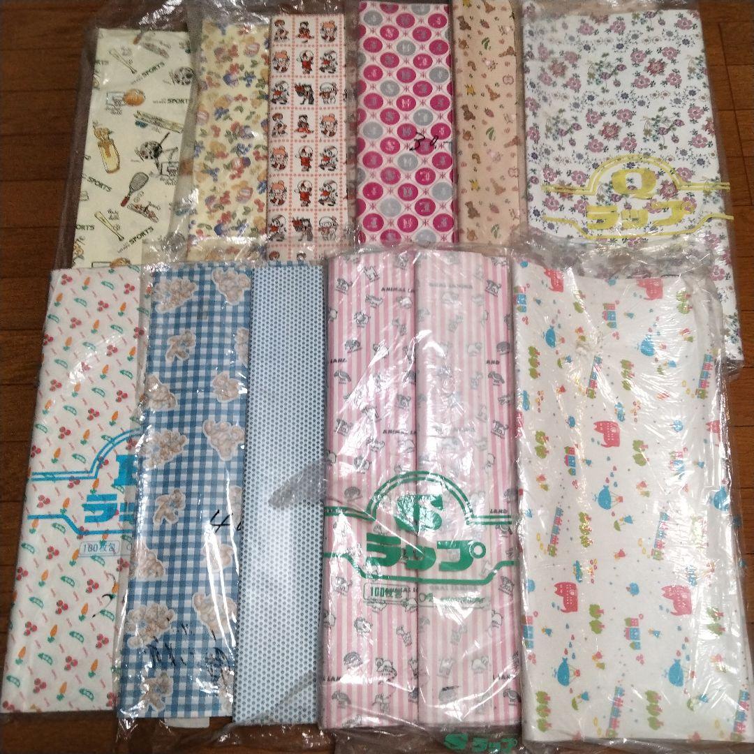 【約550枚】昭和レトロ　包装紙まとめ売り