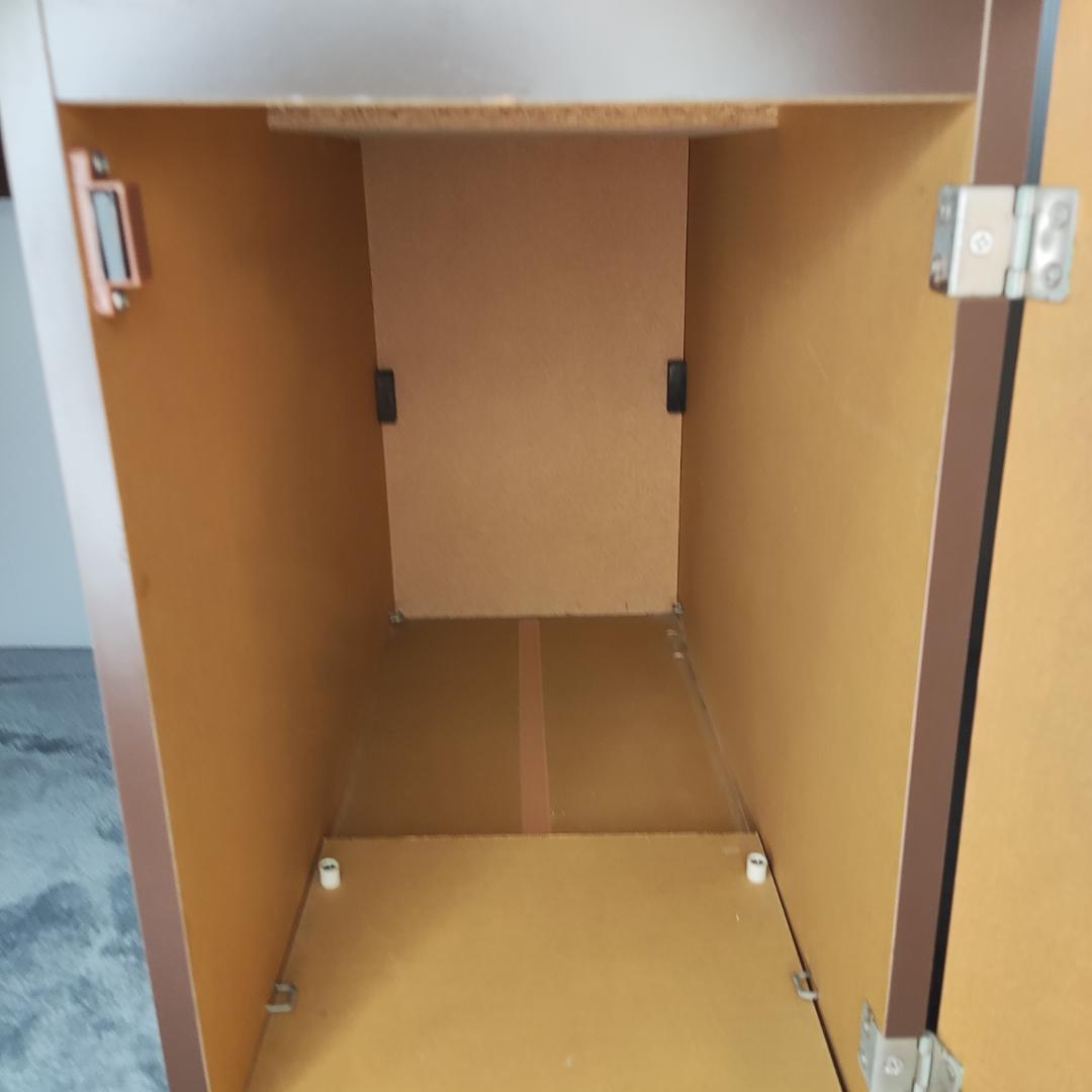 ブラザー工業　ミシン台　折りたたみ式 コンパクトキャビネット　昭和レトロ