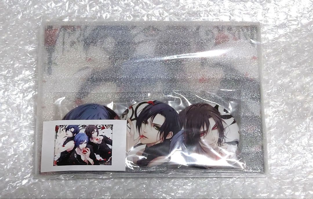 ワンドオブフォーチュン　アクリルパネル＆缶バッジセット