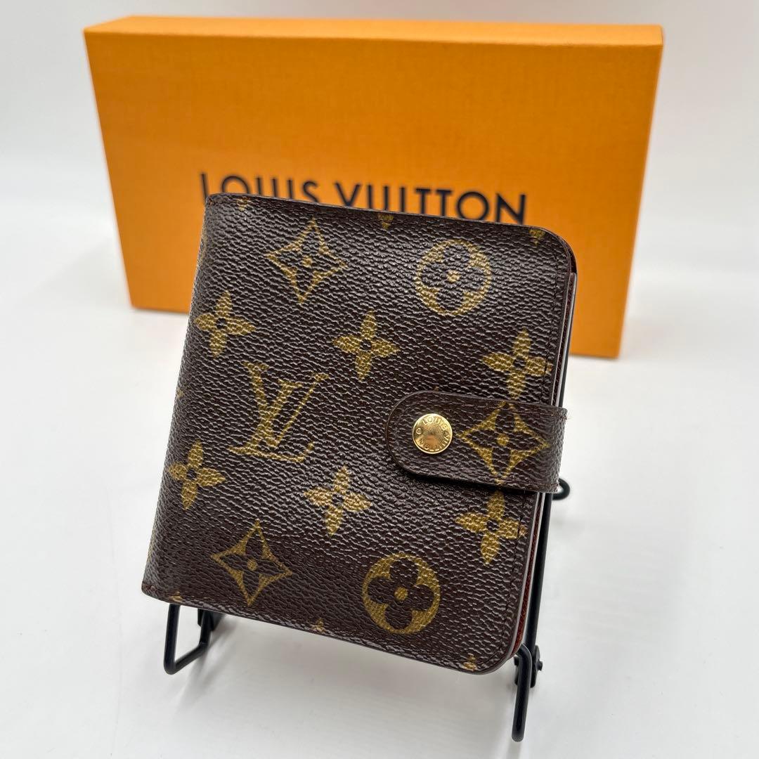 みやち様ルイヴィトンモノグラム コンパクト ジップ M61667 財布