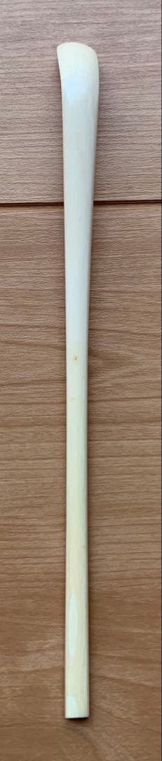 【極美品】茶道具　牙茶杓 約18㌢