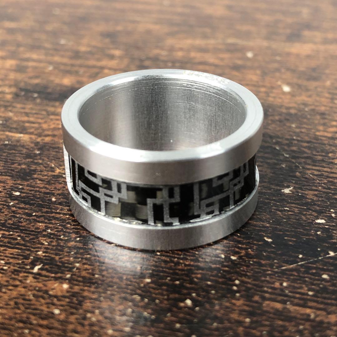 布袋寅泰 カーボンリング 内径約19mm レア 希少