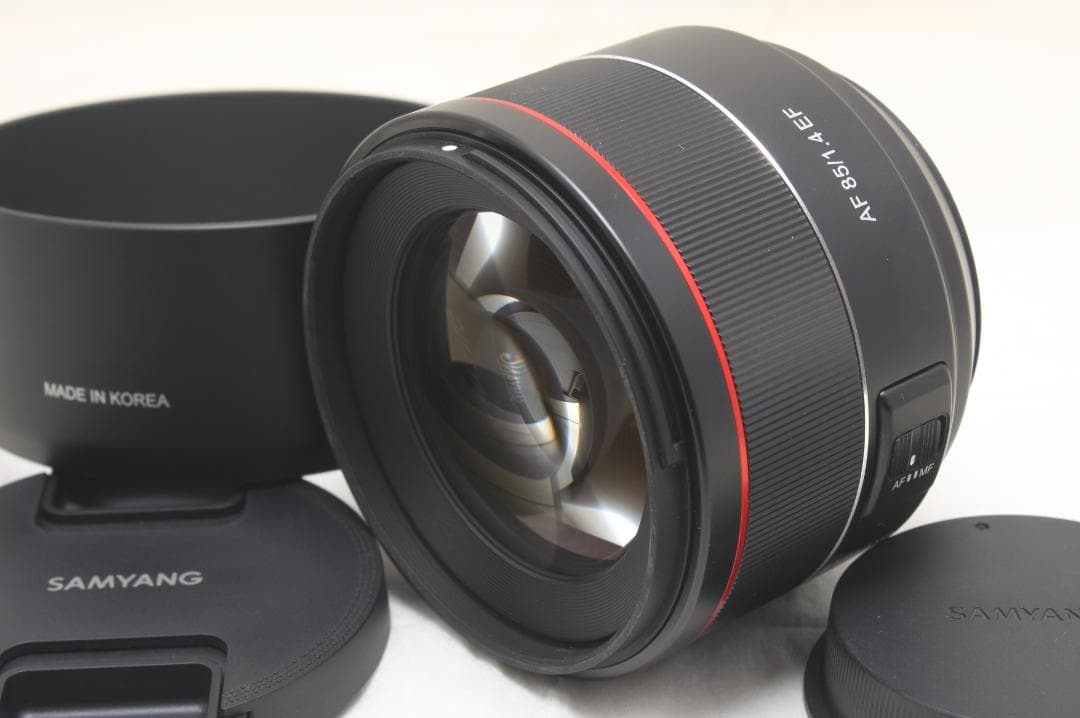 ★良品★ サムヤン AF 85mm F1.4 キヤノンEF
