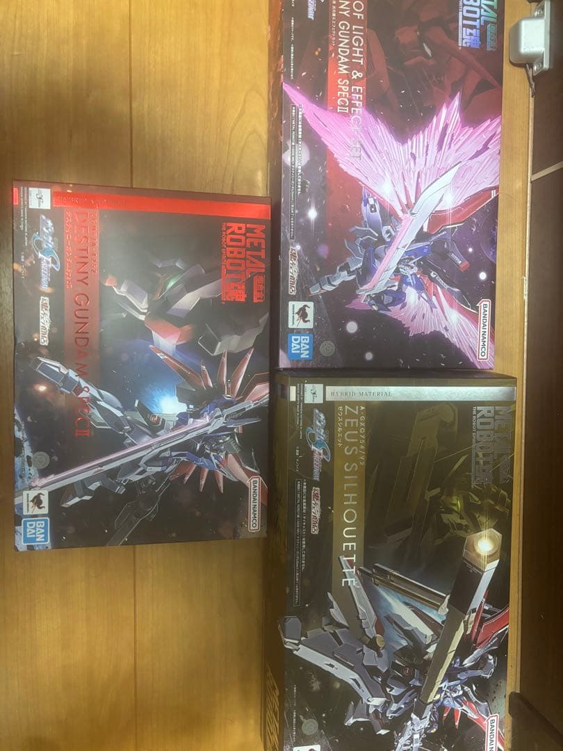 【開封品】L ROBOT魂 デスティニーガンダム SpecII3種セット