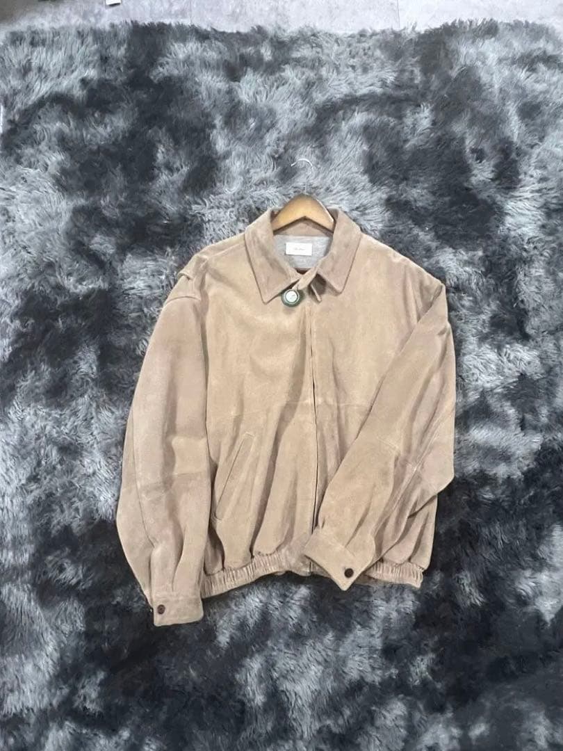 The Row Ronan suede レザージャケット