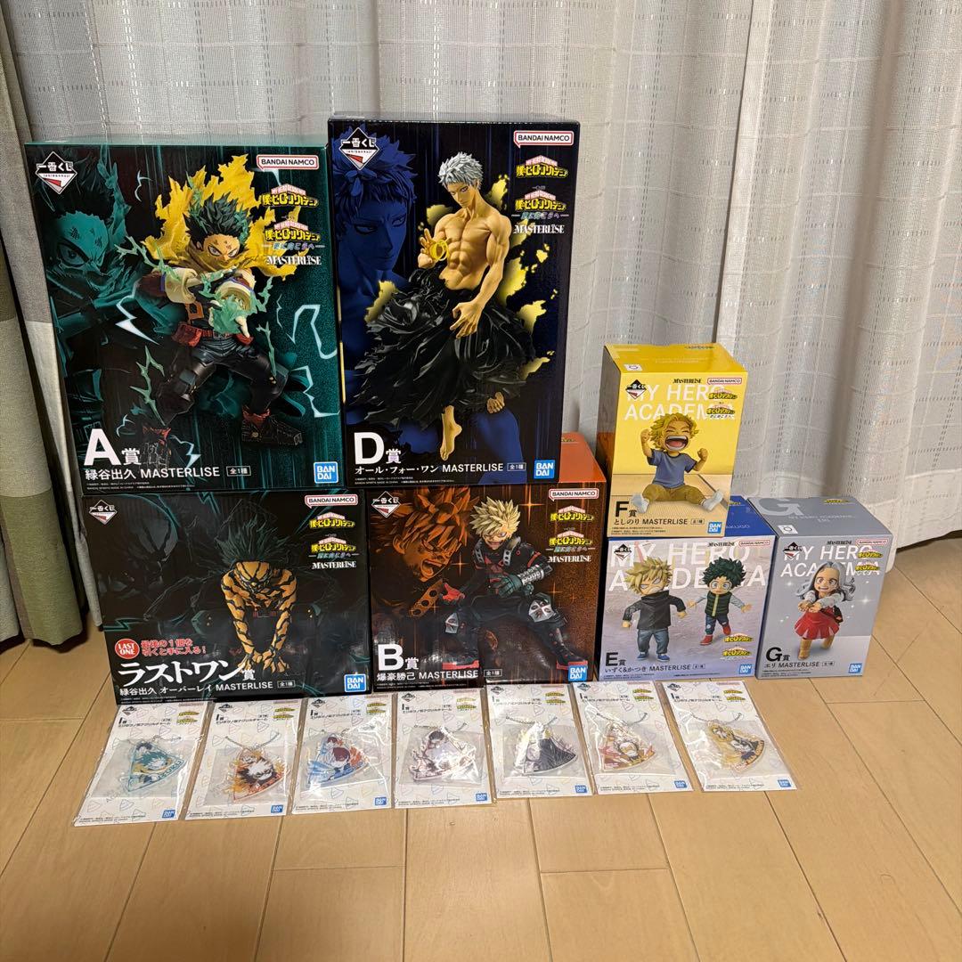 僕のヒーローアカデミア ―更に向こうへ― フルセット（※C賞なし）まとめ売りです