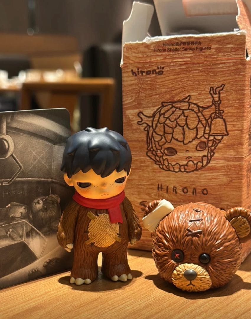 新品hirono shelter stuffed bear シークレット