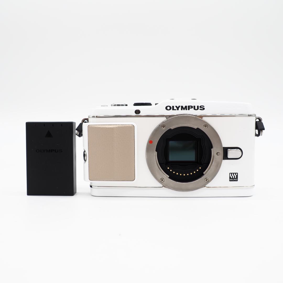 OLYMPUS ミラーレス一眼 PEN E-P3 ホワイト