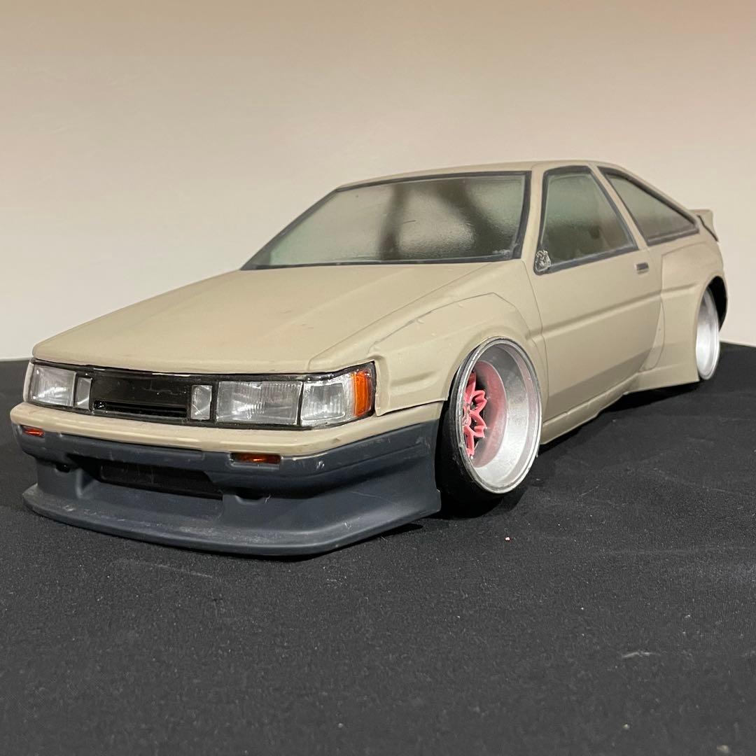 アディクション ae86 シャーシ付1/10 rc リアルグレード